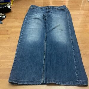 Calvin Klein Blue Straight Jeans Classic Style
